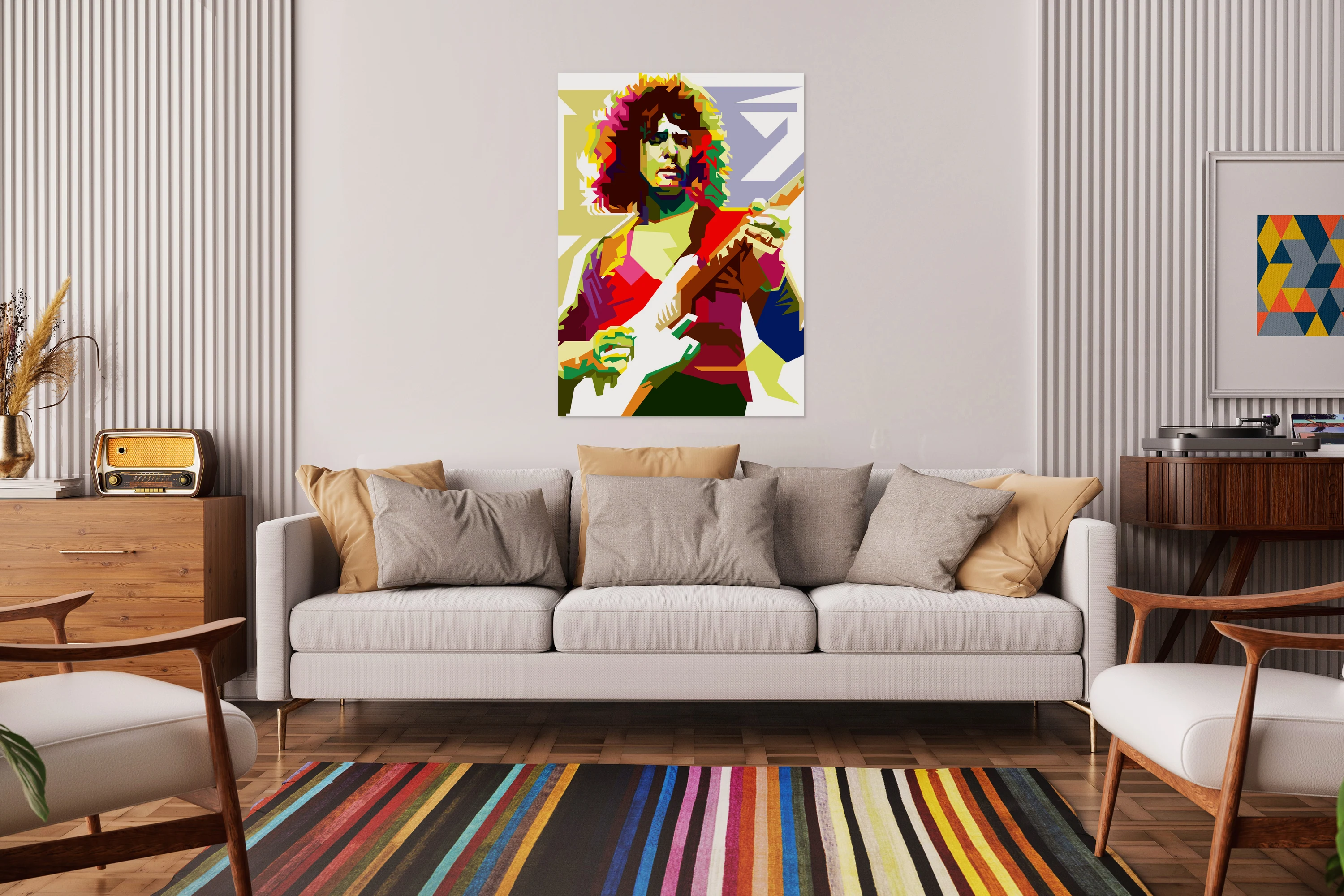 Ritchie Blackmoore Pop Art WPAP