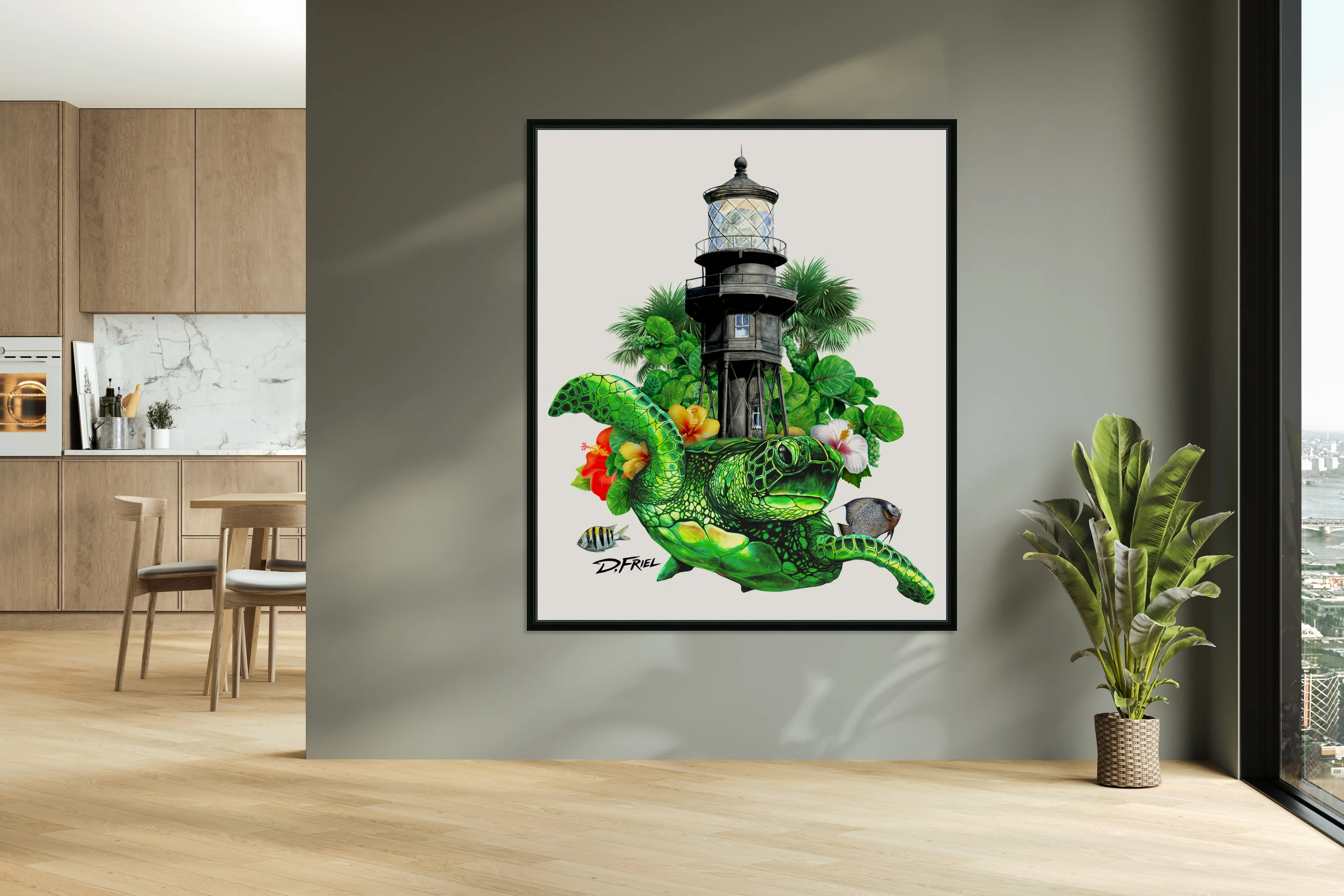 Hillsboro Lighthouse Turtle
