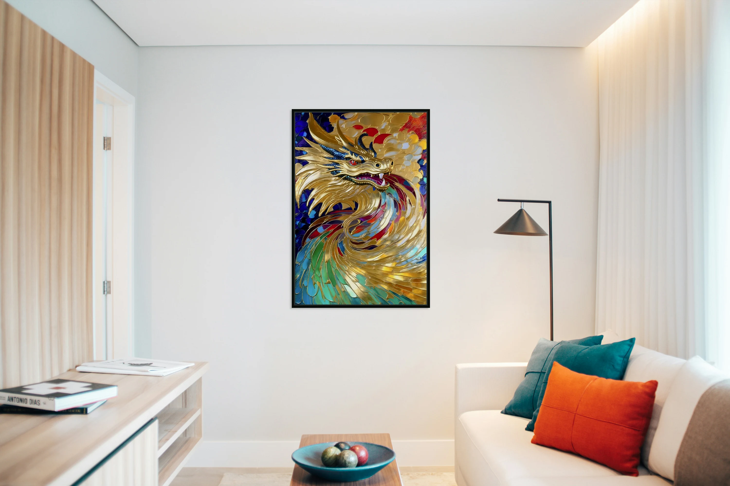 The Color Splash Dragon