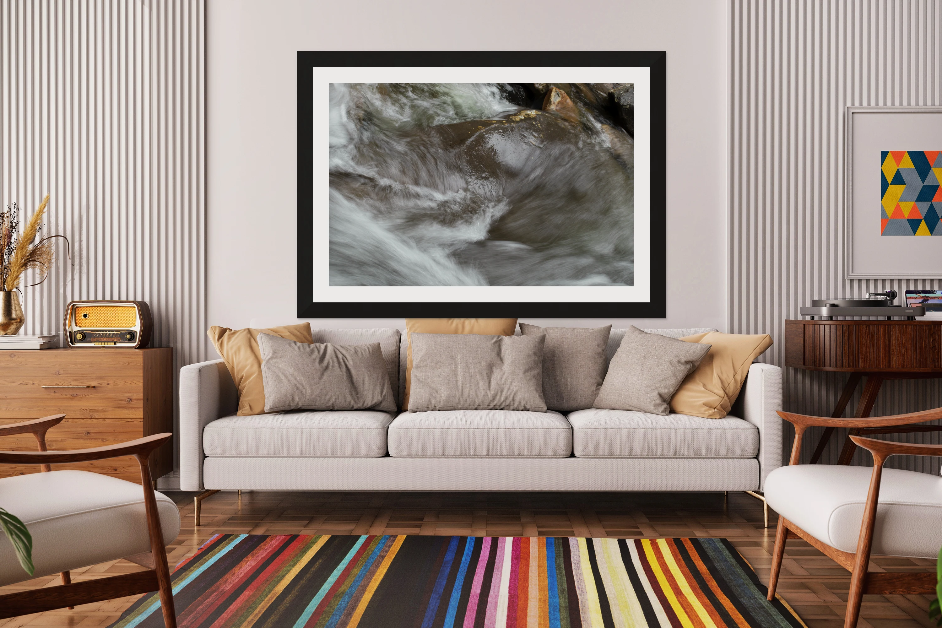 Swirling Mountain Waters