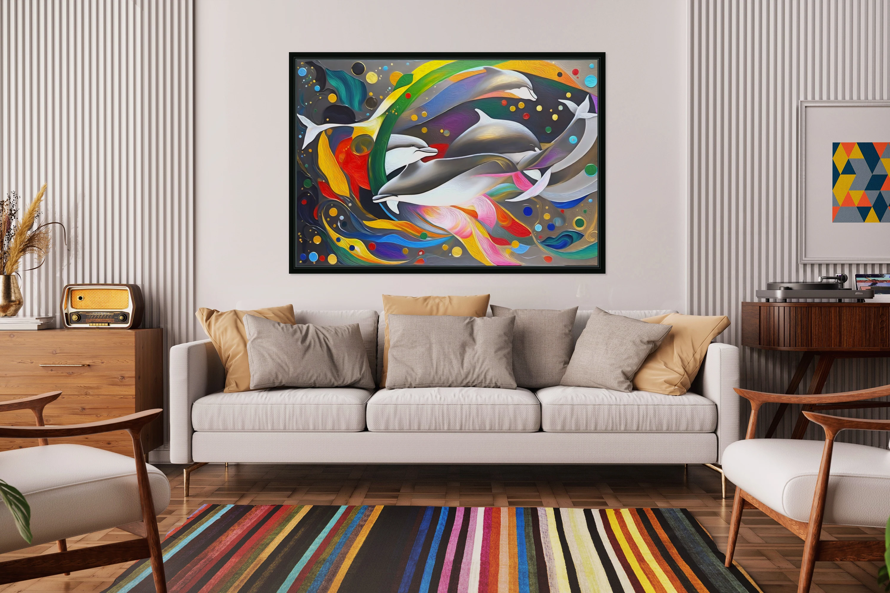 Festive Dolphins 