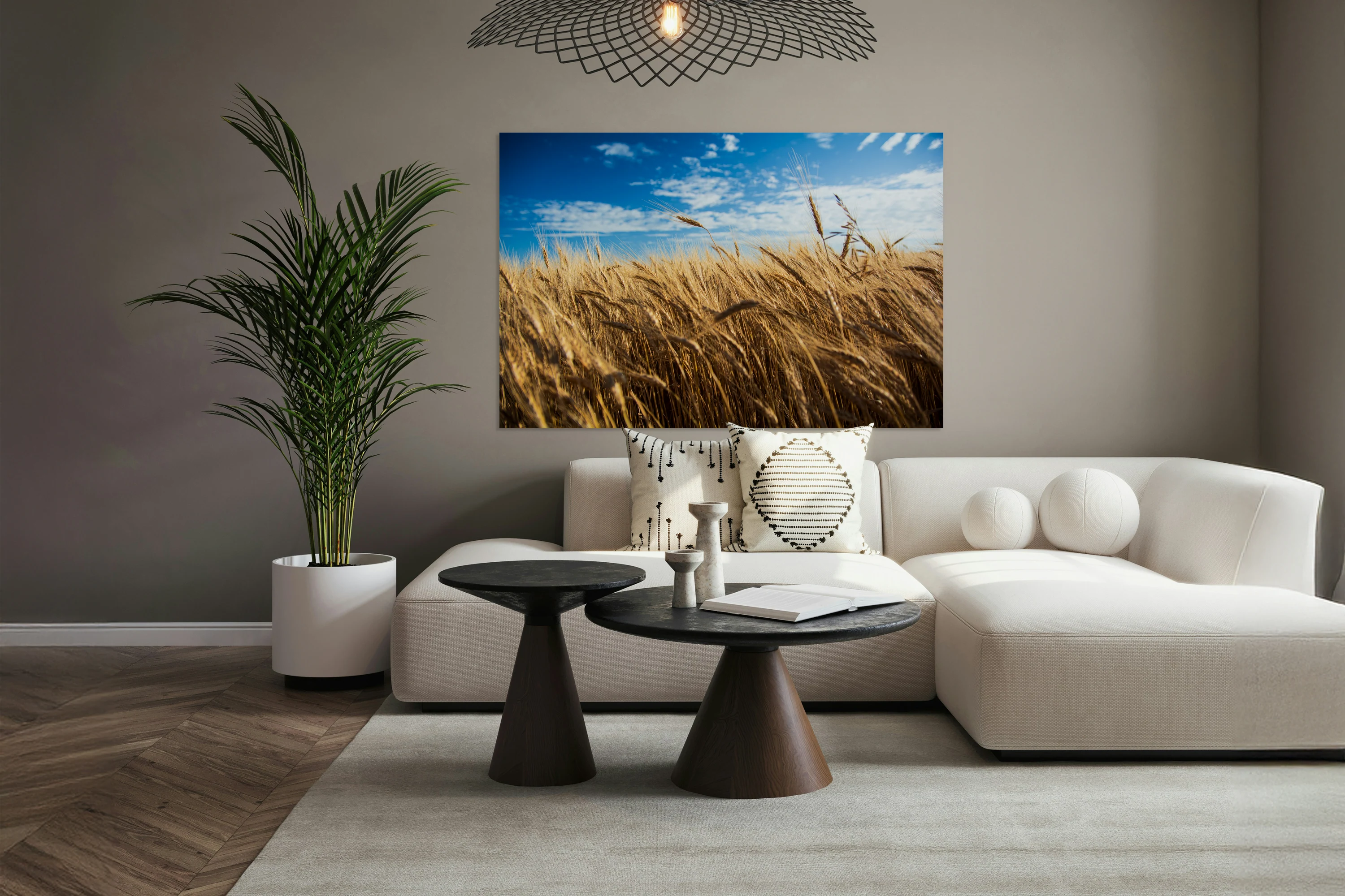 Wheat And Sky