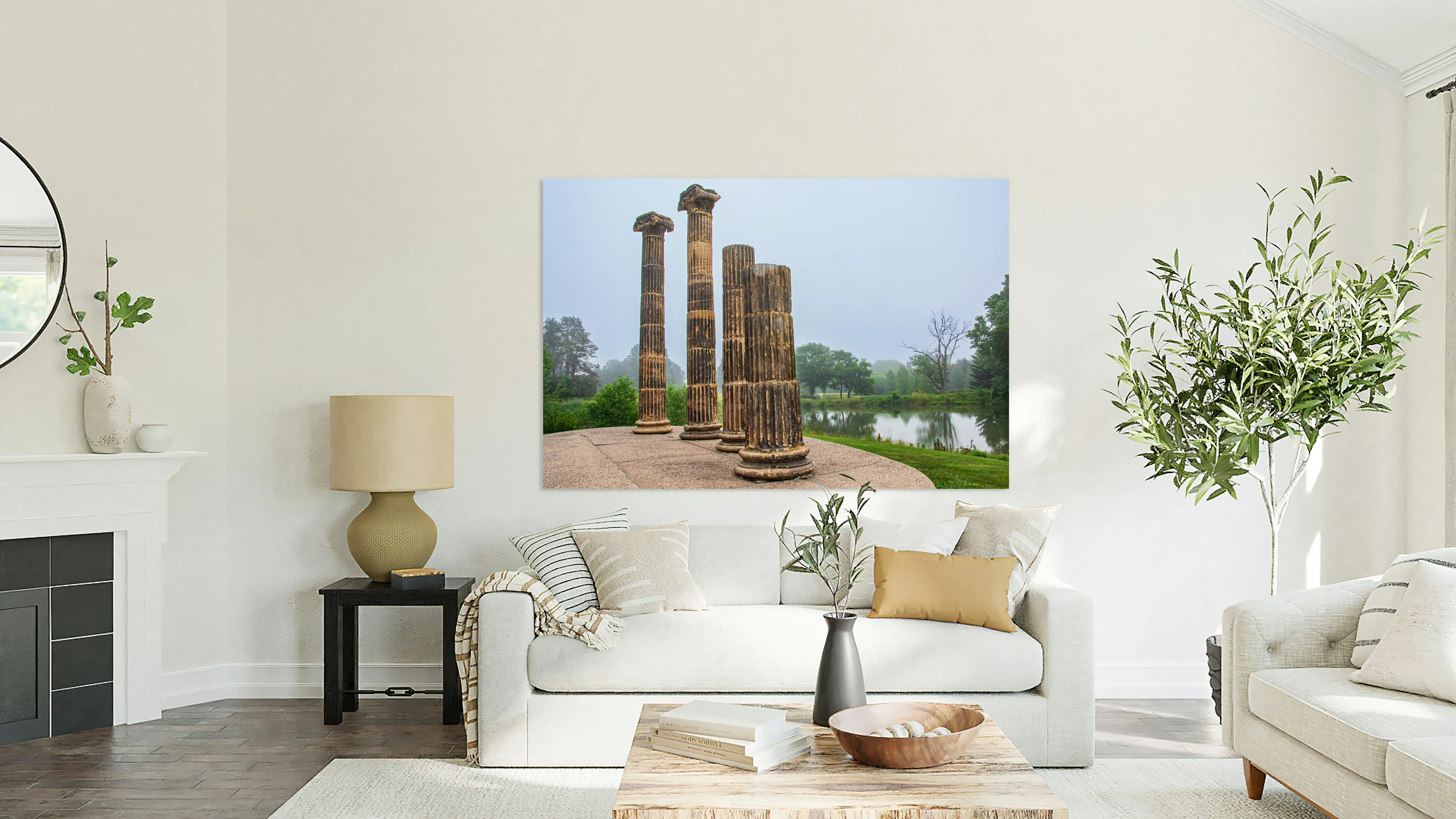 Pond Pillars