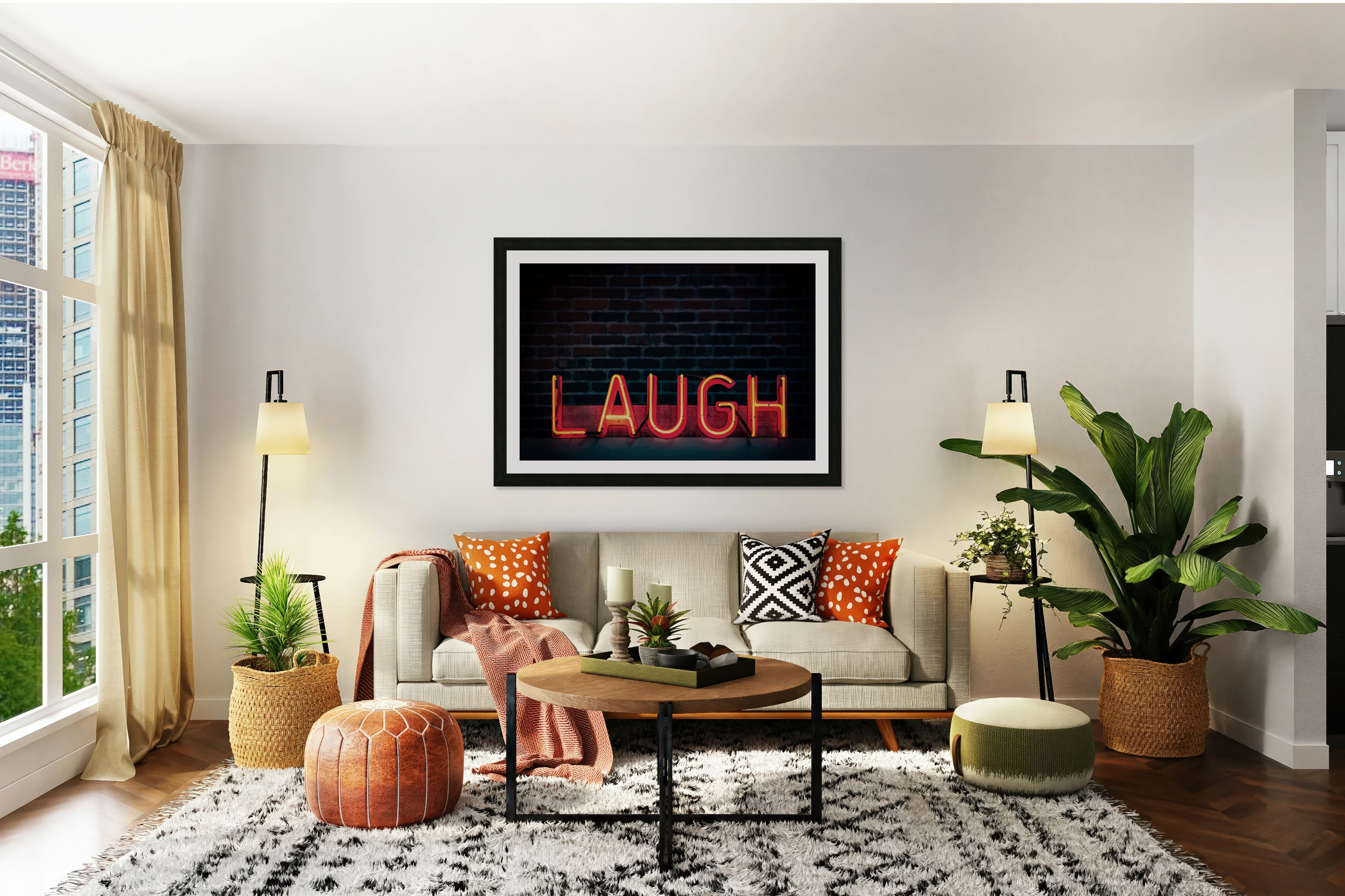 Laugh in Neon