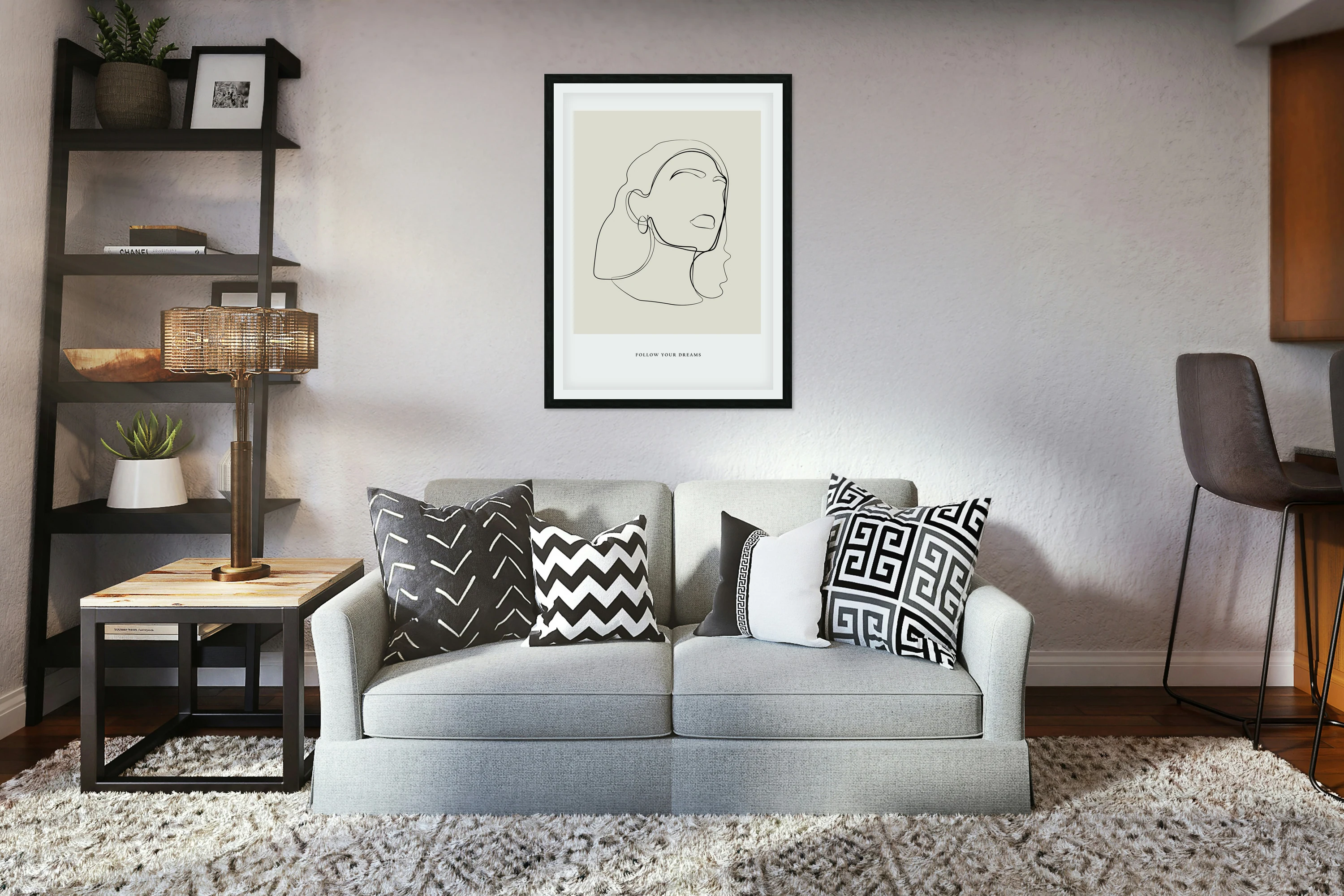 Minimalist Line Art
