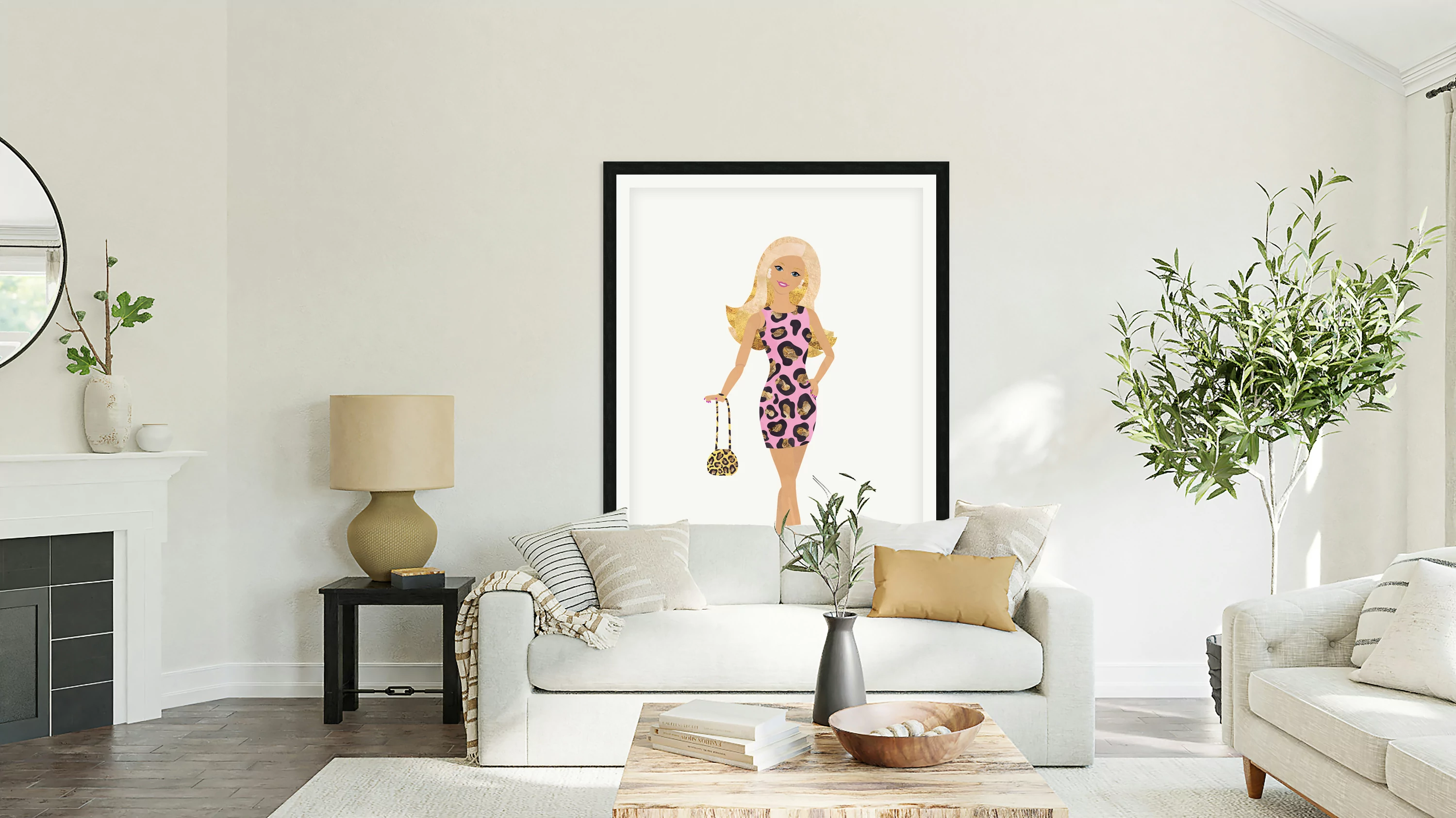 Barbie Leopard Pink