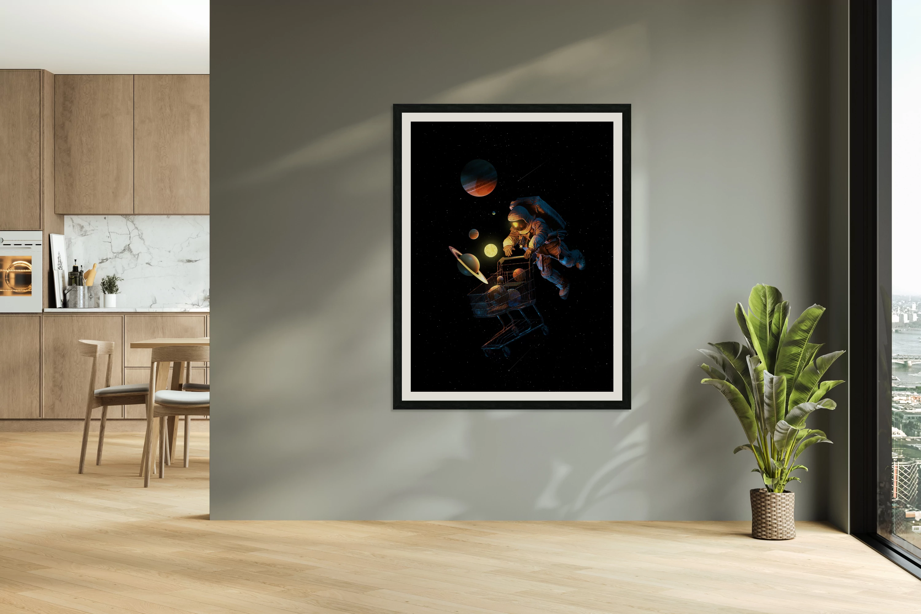 Space Cart Print
