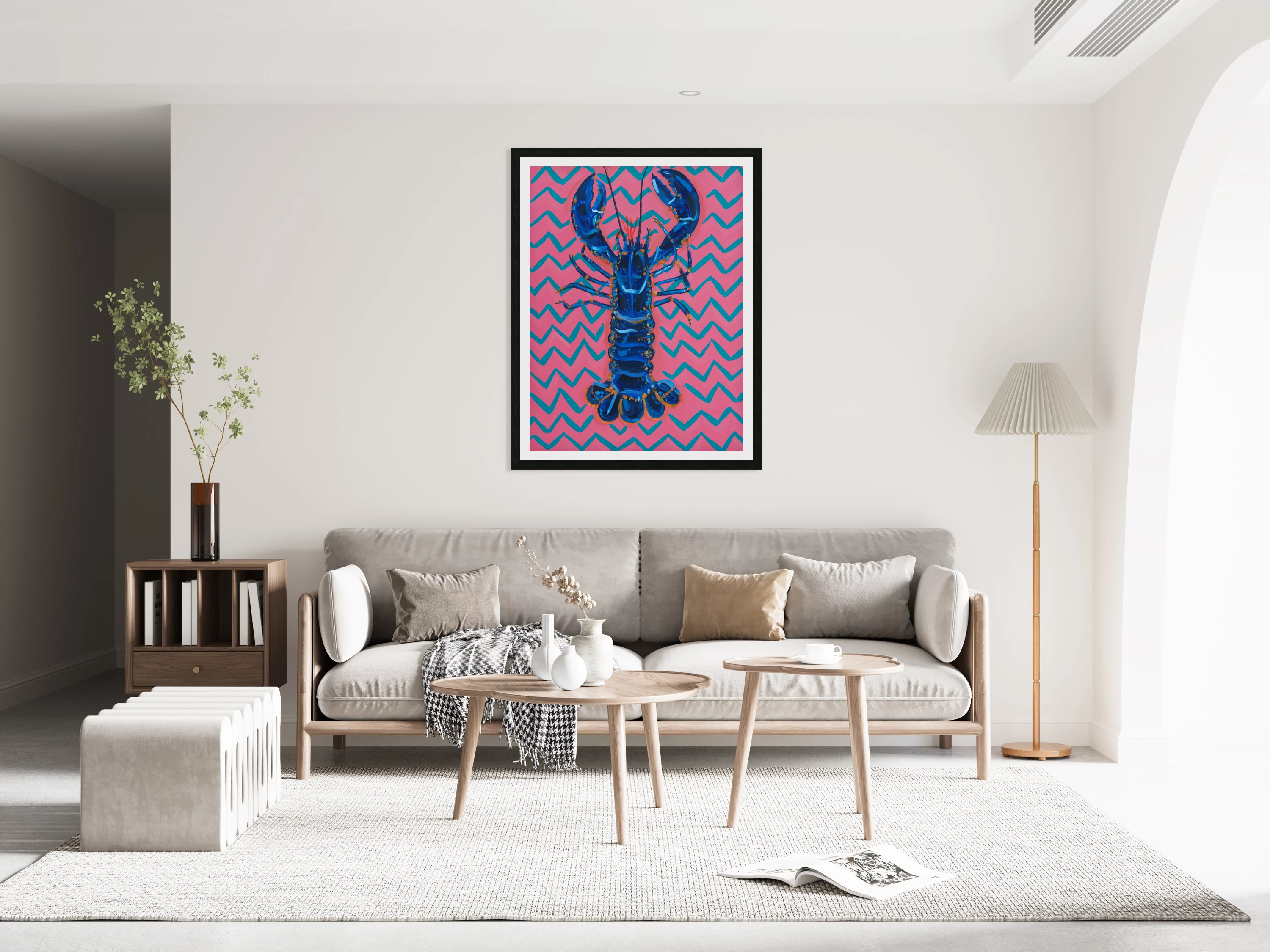 Lobster On Zigzag