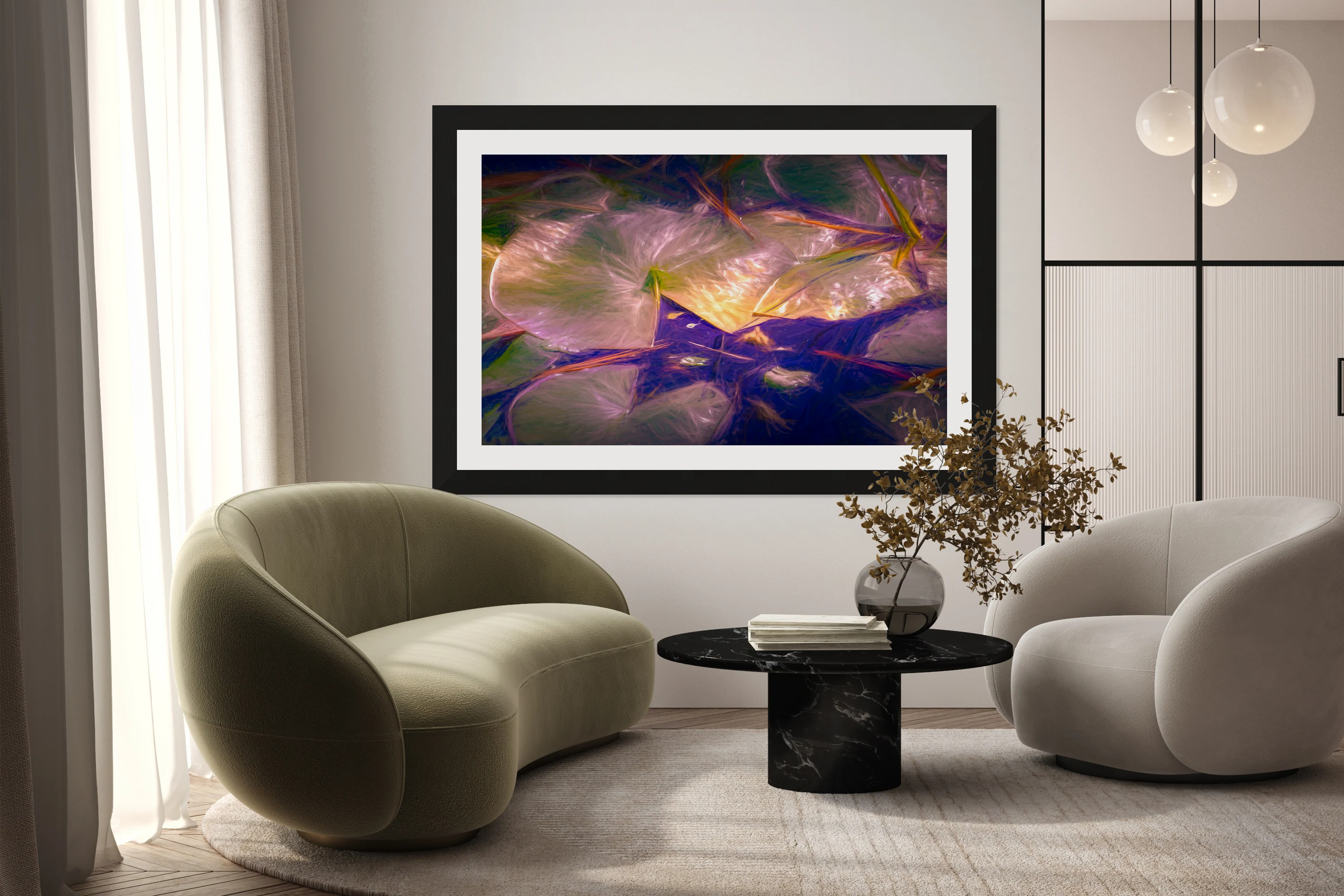 Lily Pad Abstract