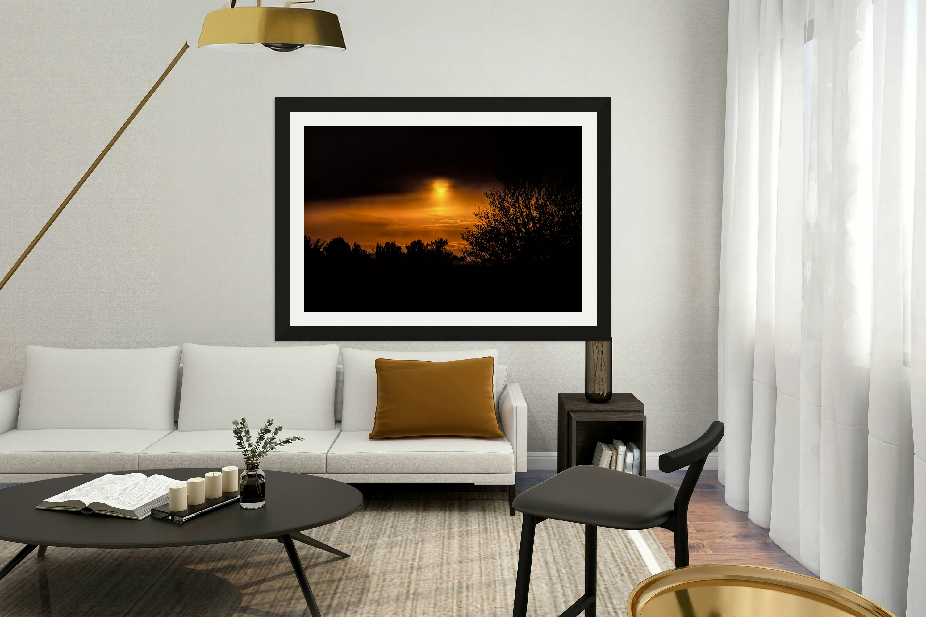 Goode Virginia Sunset Silhouette