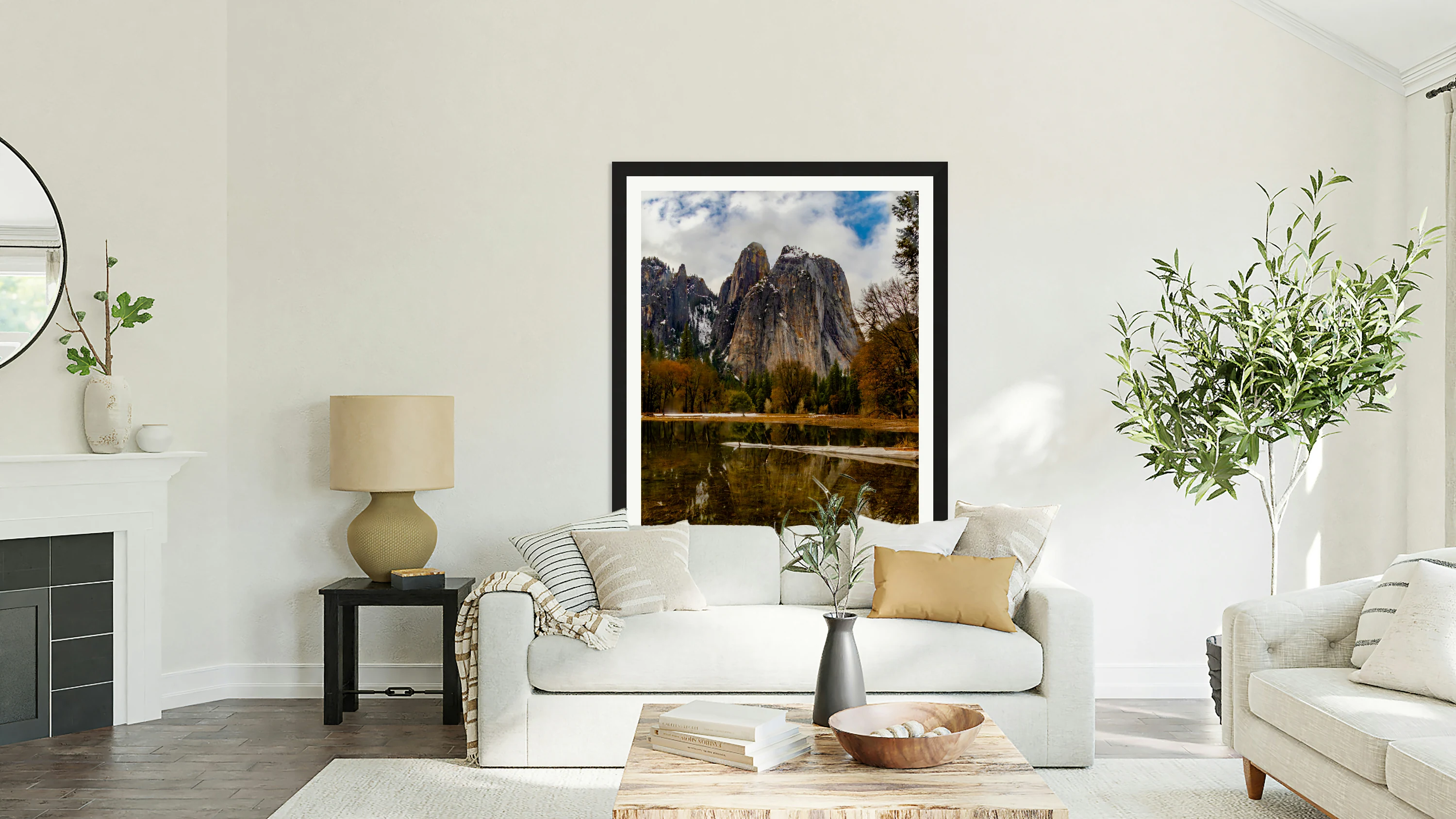 Yosemite Mountain Reflections