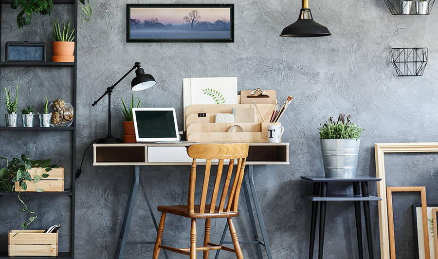 Leafless trees in the mist at sunrise; Surrey, England by PacificStock
