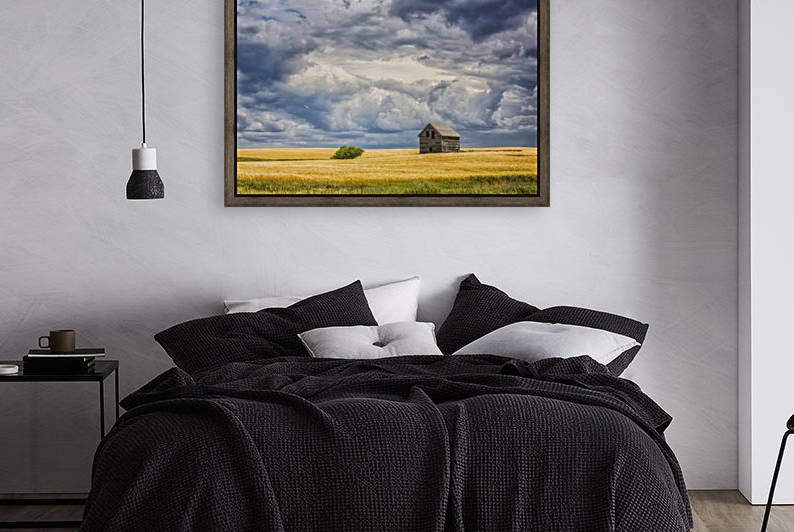 Abandoned building along the roads of rural Saskatchewan; Saskatchewan, Canada by PacificStock