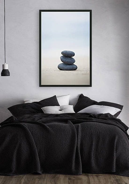 Stack Of Stones On Sand, Selective Focus. by PacificStock