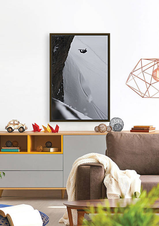 Professional snowboarder making an extreme jump of a vertical wall near Ushuaia, Patagonia, Argentina, South America by PacificStock