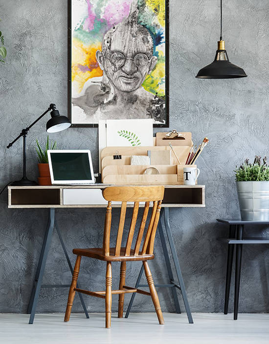 Illustration of a man wearing eyeglasses by PacificStock