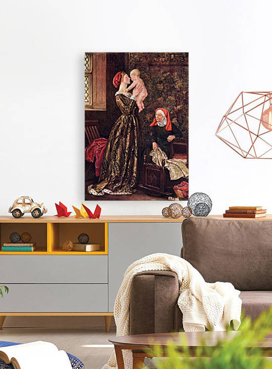 Coloured illustration by Eleanor Fortescue Brickdale illustrating the poem The Noble Nature by Jonson. From the book Palgrave's GoldenTreasury of Songs and Lyrics published 1919. by PacificStock