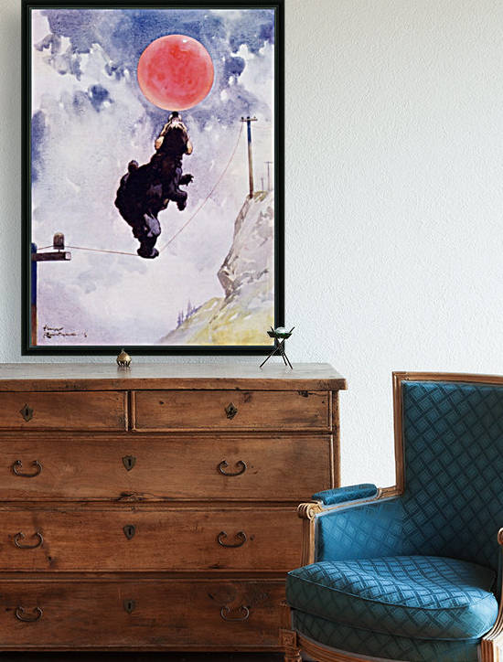 I Wonder What It Is. From the picture by Harry Rowntree from the book Princess Marie-José's Children's Book published 1916. by PacificStock