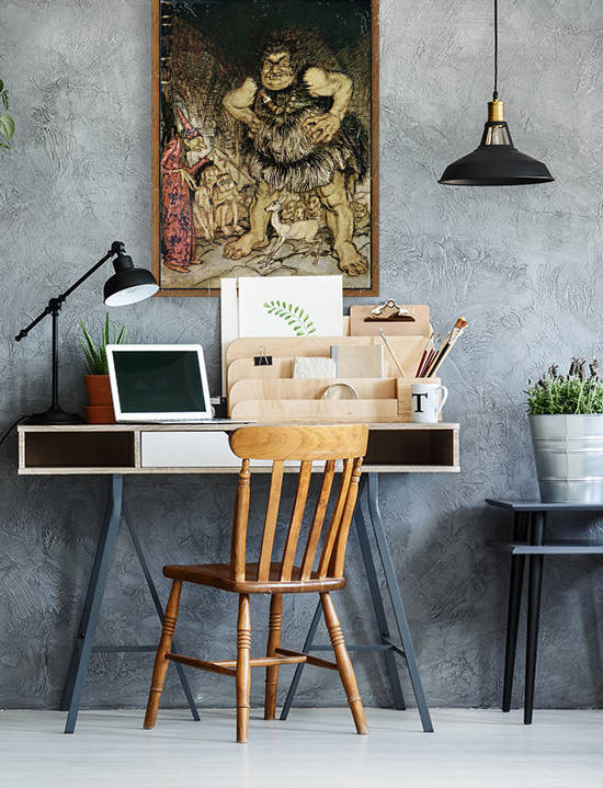 The giant Galligantua and the wicked old magician transform the duke's daughter into a white hind. Illustration to Jack the Giant Killer from the book English Fairy Tales retold by F.A. Steel with illustrations by Arthur Rackham, published 1927. by PacificStock