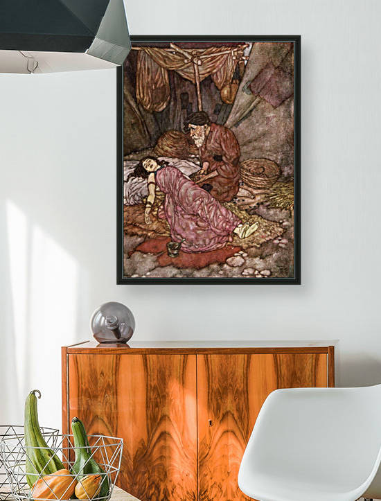 And that inverted Bowl we call The Sky, Whereunder crawling coop'd we live and die, Lift not your hands to It for help - for It As impotently rolls as you or I. Illustration by Edmund Dulac from the Rubaiyat of Omar Khayyam, published 1909. by PacificStock