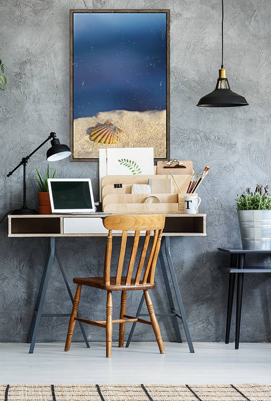A rare rainbow color Hawaiian Sunrise Scallop Seashell, also known as Pecten Langfordi, in the sand at the beach at sunrise; Honolulu, Oahu Hawaii, United States of America by PacificStock