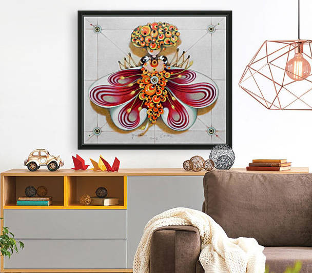 Bridesmaid moth by federicocortese