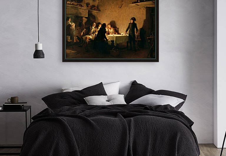 The supper of Beaucaire, 28 July 1793 by Jean Jules Antoine Lecomte du Nouy