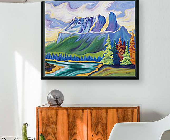 Castle Mountain Beauty by Janice Gallant