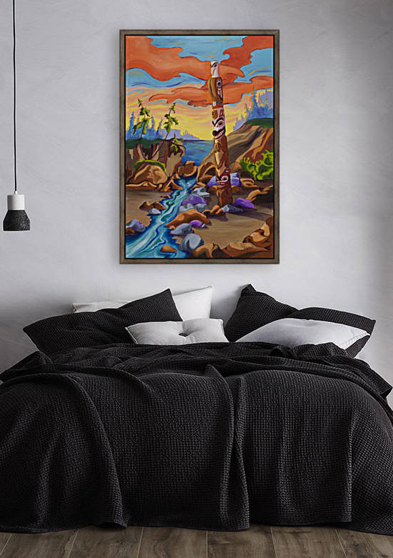 Haida Totem by Janice Gallant