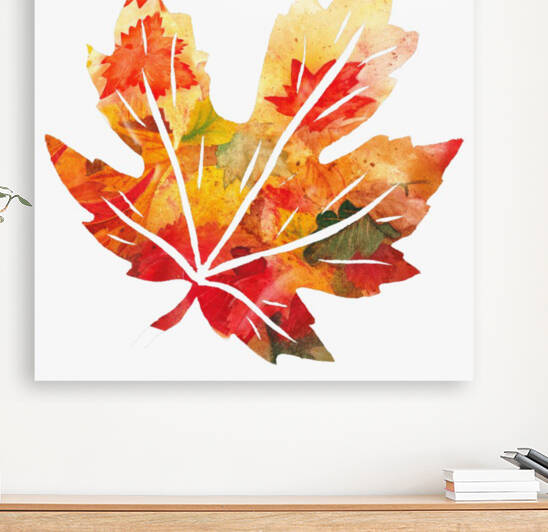 Autumn Maple Leaf by Irina Sztukowski