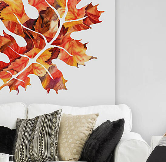 Autumn Oak Leaf by Irina Sztukowski