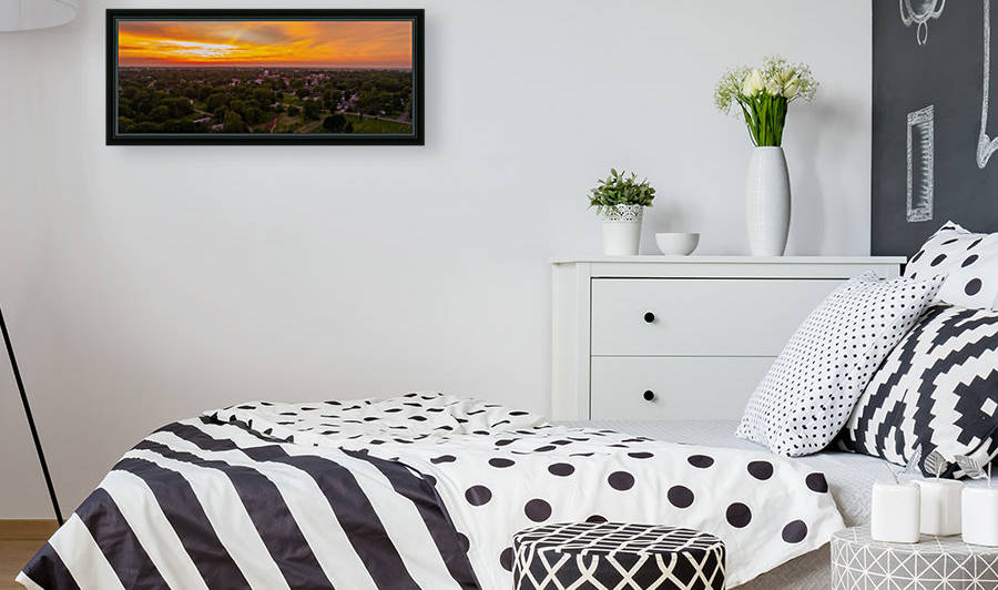 Rushville, IL Sunset by Jordan Williams of Air Imagery Services