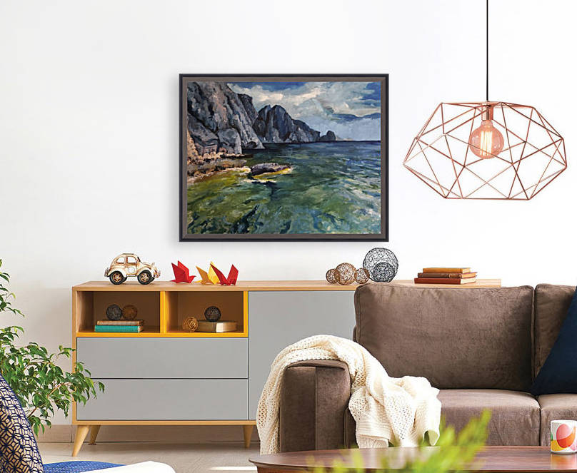 Capri grotto by Hal Sadler