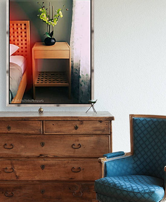 Orchids in your bedroom by Violet S Ramos