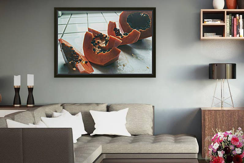 Papaya love  by Violet S Ramos