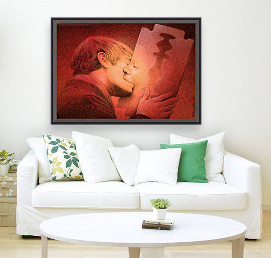 kiss by Pawel Kuczynski