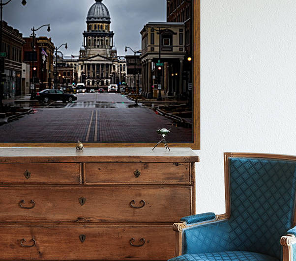 Illinois State Capitol by Jordan Williams of Air Imagery Services