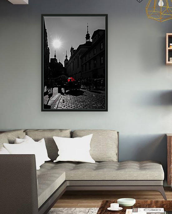 Le parapluie rouge by Sophie Thibault