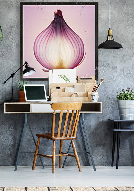 Red Onion Translucent layers by Johan Swanepoel