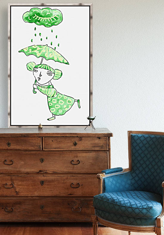 lady rain by charles djalu