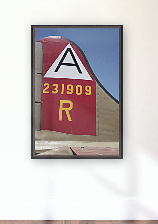 B-17 Tail by Wallshazam