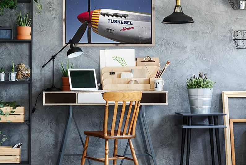 P-51 Redtail Nose by Wallshazam