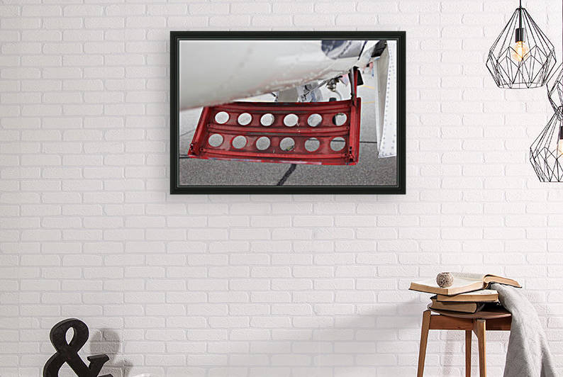 WWII Airplane Part Rudder by Wallshazam