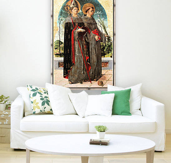 San Ludovico e Antonio by Giorgio Schiavone