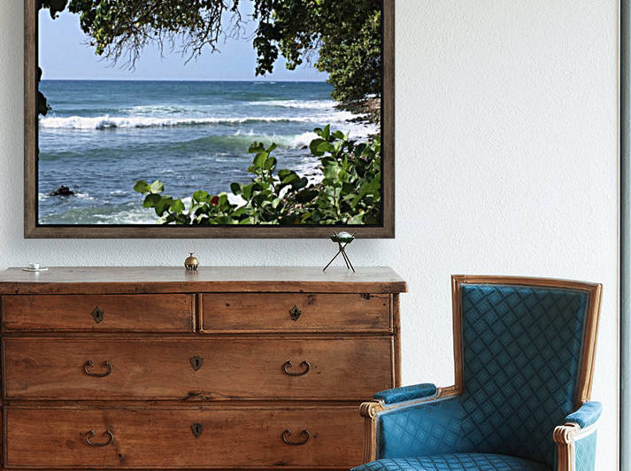 Caribbean Sea by Maria Virginia Castro