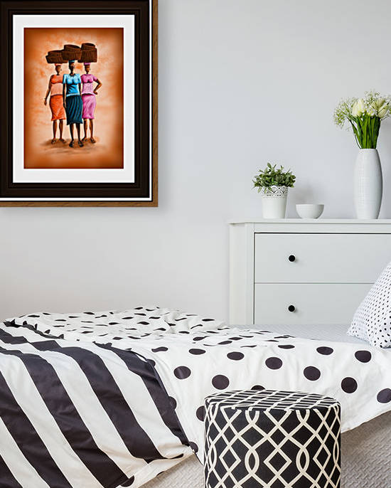 Indigenous African traders by CalvinbonGh