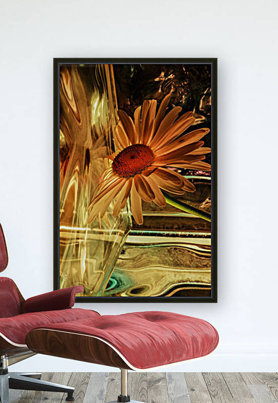 flower with glass  by Margaret Najder 