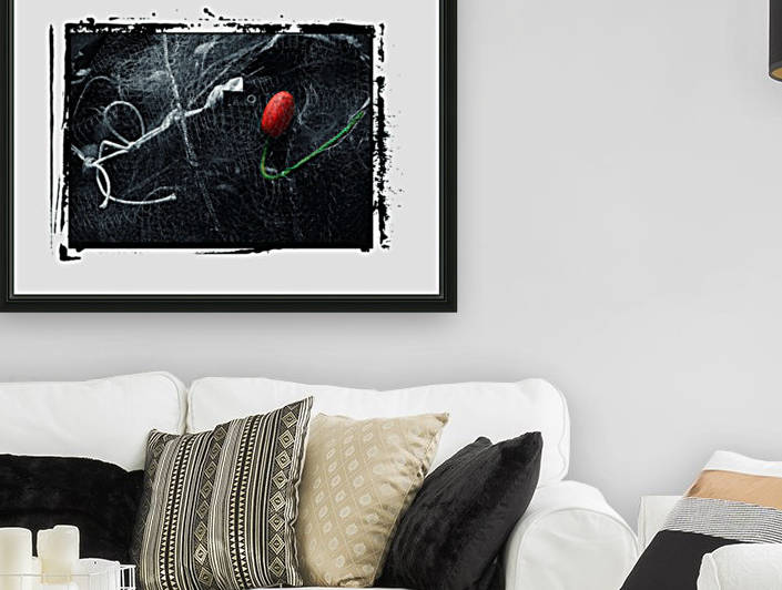 orange ball  by Margaret Najder 