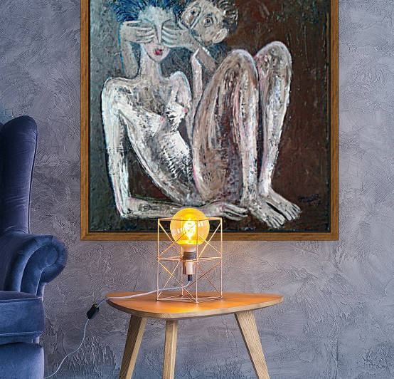 31.Guess 2017 year Oil Paintings on Canvas40x40cm3500$ by ZAKIR AHMEDOV