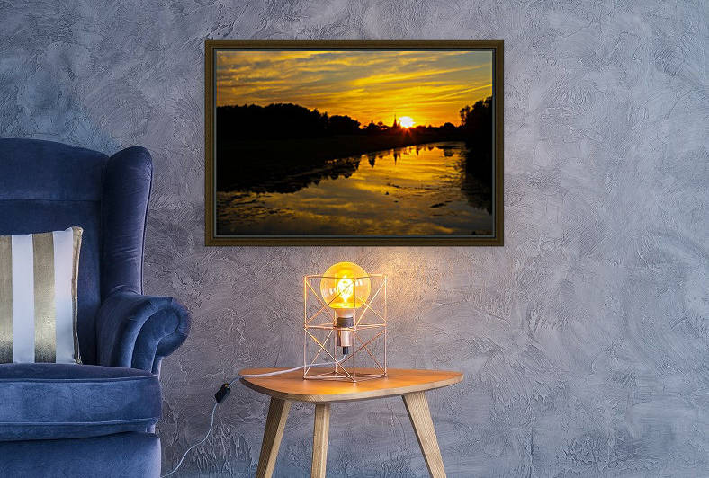 SUNSET BY THE WATER by Michael